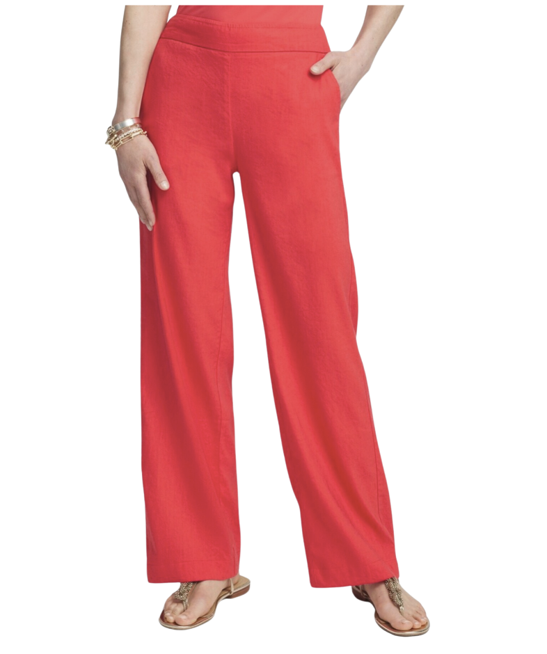 Wide Leg Linen Pants